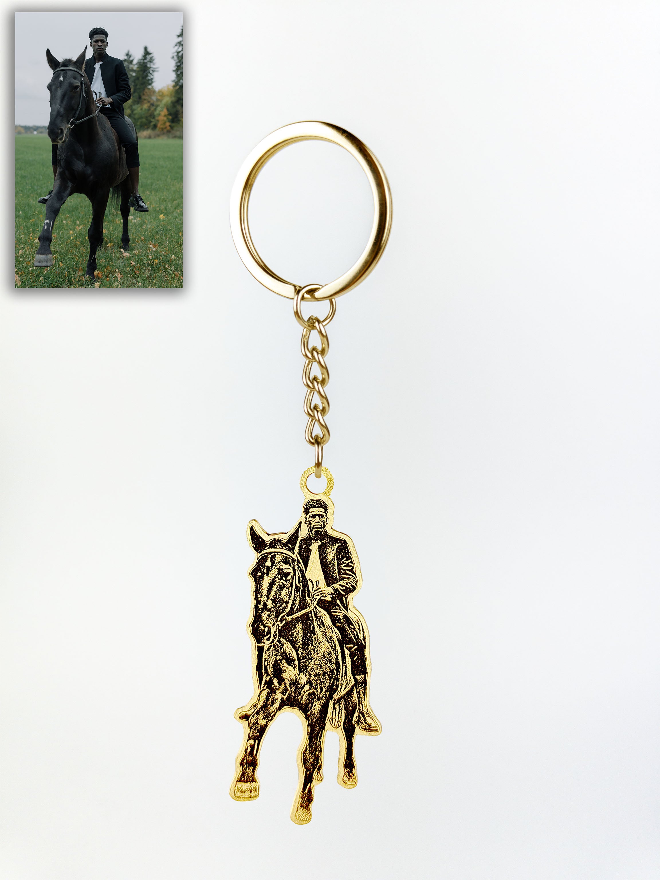Aurum™ Pferde Schlüsselanhänger