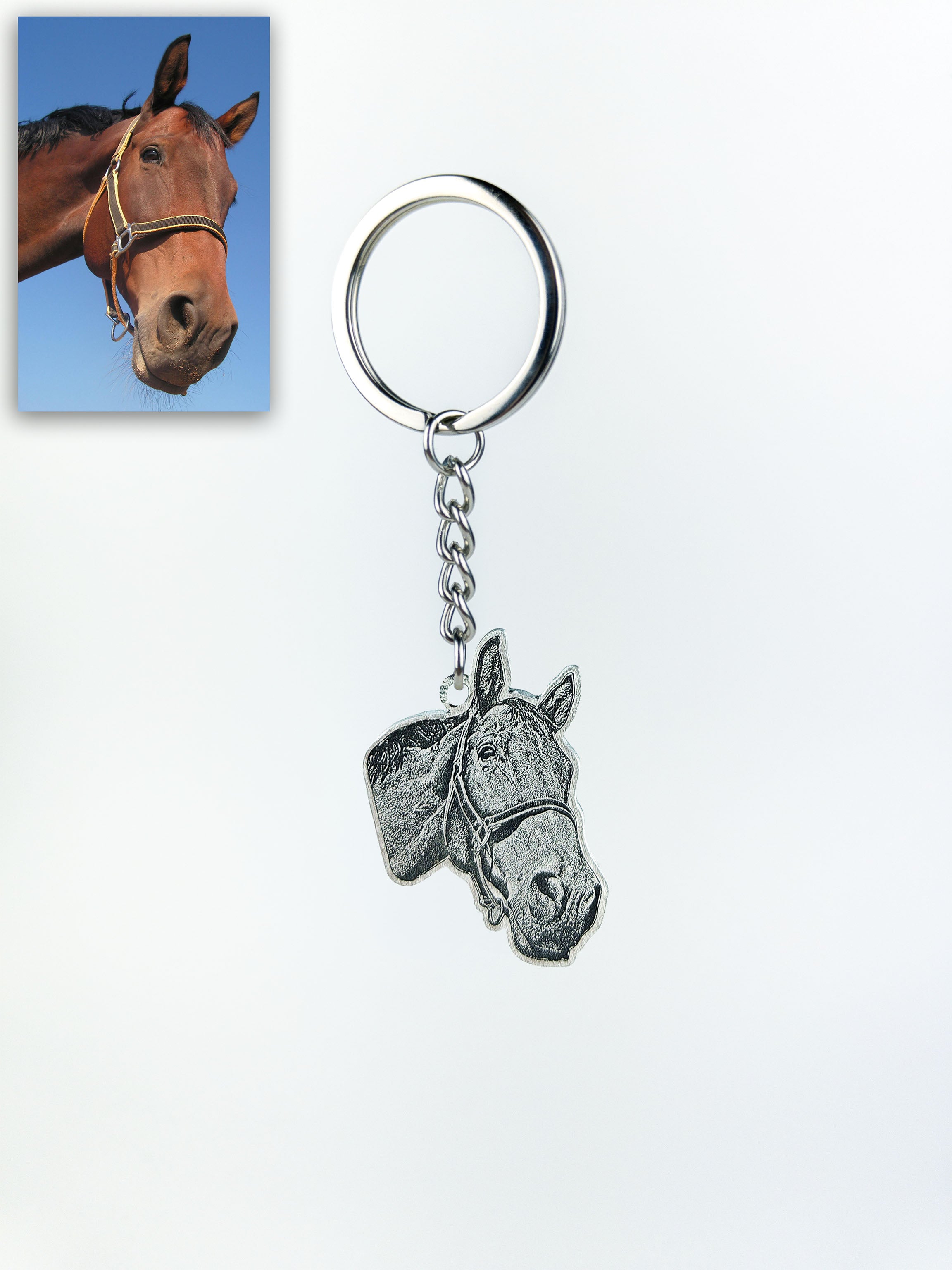 Aurum™ Pferde Schlüsselanhänger