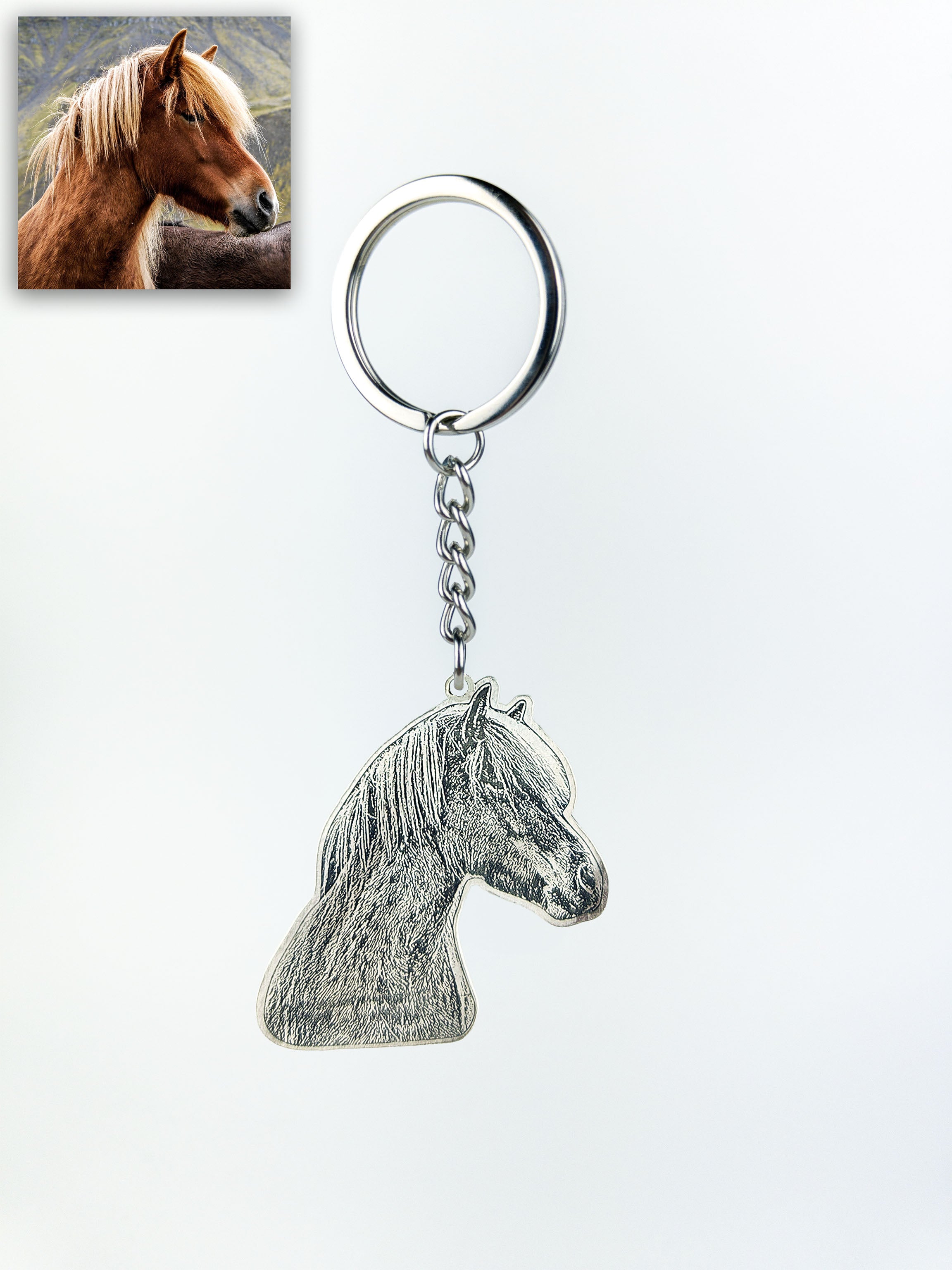 Aurum™ Pferde Schlüsselanhänger